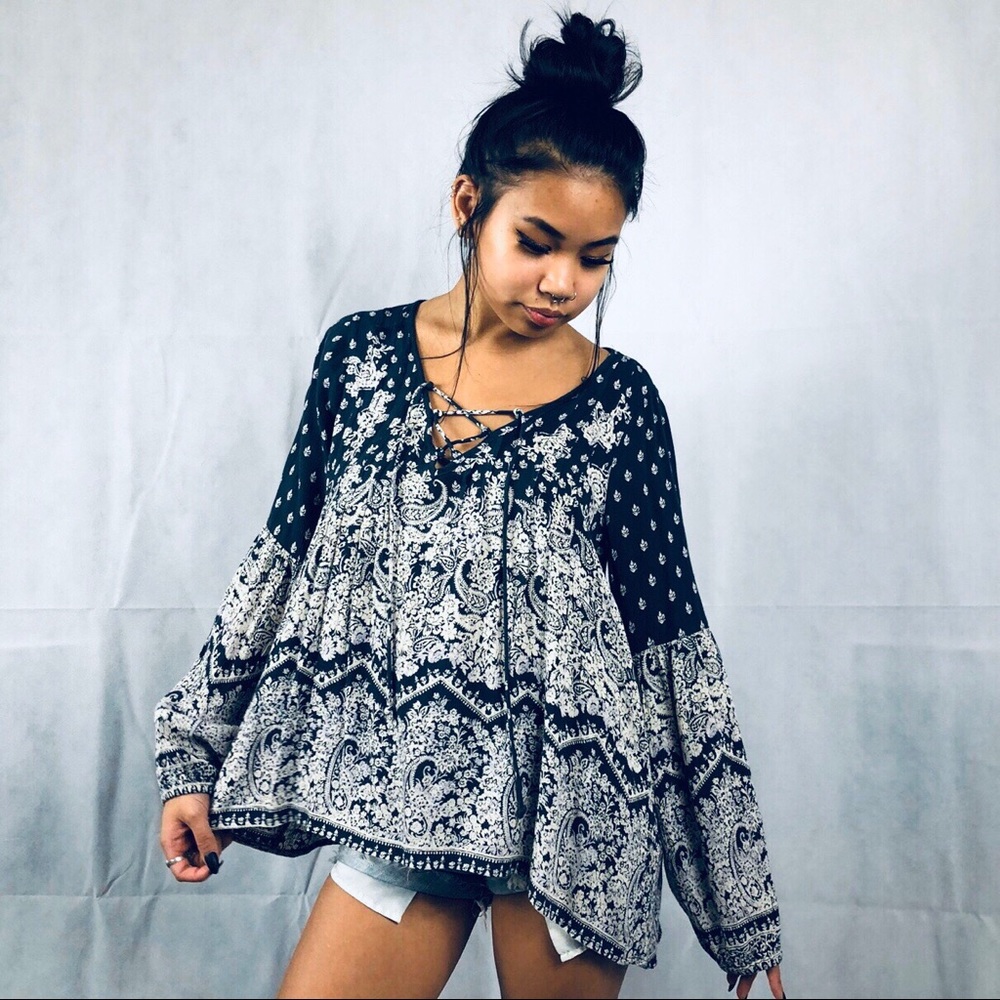 Billabong Flowy Gypsy Blouse